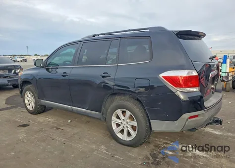 2012 Toyota Highlander Base z USA, uszkodzony, nr VIN 5TDBK3EH7CS123086